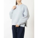 ティゴラ TIGORA レディース スウェットトレーナー テックスウェットクロップドクルー TR-9C2624TJ (グレイシュブルー)