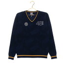 プーマ PUMA ゴルフ ジャガード Vネック ニット