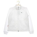 プーマ PUMA ゴルフ W ハイパーストレッチPGWロゴFZコンビ中綿ブルゾン