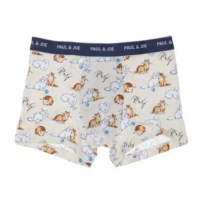 ポールアンドジョー PAUL&JOE PAUL & JOE 毛糸遊び柄 ニットトランクス【返品不可商品】 （ベージュ）
