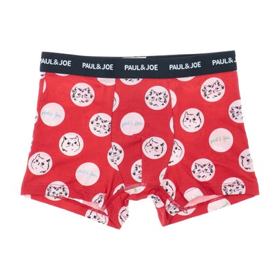 ポールアンドジョー PAUL&JOE PAUL & JOE ドット柄 ボクサーパンツ【返品不可商品】 （レッド）