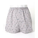 コムサメン COMME CA MEN コムサメン 数字柄 2本ゴムトランクス (Sグレー)