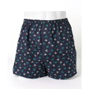 コムサメン COMME CA MEN コムサメン スクールバス柄 2本ゴムトランクス (コン)