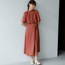 フォルムフォルマ form forma 【formforma別注】レースパンツ付きレイヤードドレス/結婚式/パーティー/クルージング/発表会 (オレンジ)