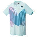 ヨネックス YONEX Yonex ヨネックス テニス ユニゲームシャツ フィットスタイル 10562 (クリスタルブルー)(4)