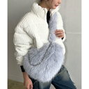 ジュエローブ Jewelobe ハートシェイプ2wayストラップパッフィーバッグ (ブルー)(4)