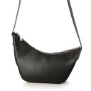 カシュカシュ cache cache アシンメトリー舟型ショルダーバッグ (BK)