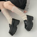 シューズインクローゼット Shoes in Closet -シュークロ- 厚底トリプルソール ボリューム コインローファー 6318 (ブラック/スムース)