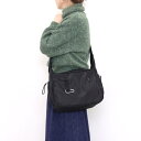 クーコ COOCO claire カラビナ付ショルダーバッグ/A4対応 (ブラック)