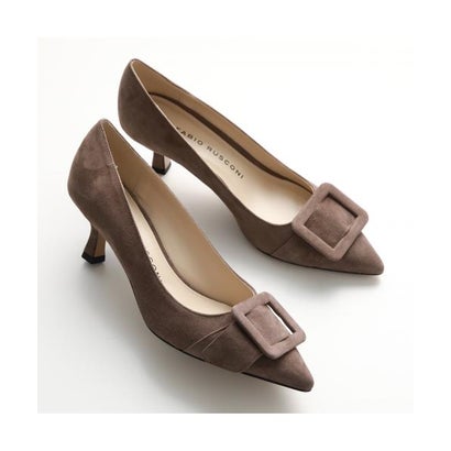 ファビオルスコーニ FABIO RUSCONI FABIO RUSCONI パンプス I 2580 CAMOSCIO スウェード （TAUPE970/ブラウン）