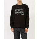 クリフ メイヤー KRIFF MAYER もちのびロゴプリントロンTシャツ (BLACK)