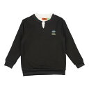 クリフ メイヤー KRIFF MAYER 撥水もっちり裏フリースキーネック (BLACK)