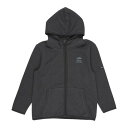 クリフ メイヤー KRIFF MAYER 伸びWフェイスパーカー (CHARCOAL)