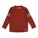 クリフ メイヤー KRIFF MAYER 伸びWフェイス袖ラインTシャツ (BRICK)
