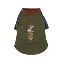 クリフ メイヤー KRIFF MAYER もちのびTシャツ(ラビット)【返品不可商品】 (KHAKI)