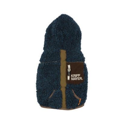 クリフ メイヤー KRIFF MAYER シャギーボアフードベスト【返品不可商品】 （D/BLUE）