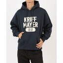 クリフ メイヤー KRIFF MAYER ロゴスウェットパーカー (NAVY)