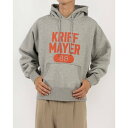 クリフ メイヤー KRIFF MAYER ロゴスウェットパーカー (GRAY)