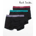 ポールスミス Paul Smith 【PaulSmith / ポールスミス】ボクサーパンツ メンズ アンダーウェア 無地 総柄 ボーダー プレゼント ギフト ロ...
