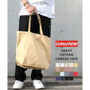 ユナイテッドアスレ United Athle 【UNITED ATHLE】バッグ キャンパストート トートバッグ トート ヘビーコットン コットン100% 13...