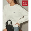 ポロ ビーシーエス POLO BCS ◎SETUP7別注商品 トップス スウェット 長袖 トレーナー ロゴ ワンポイント 無地 ユニセックス 裏起毛 (ホワイト...