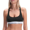 カルバン クライン Calvin Klein 【Calvin Klein / カルバンクライン】CK ブラジャー バックライン スポーツブラ アンダーウェア 下着 F3785 (ブラック)(4)