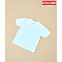 ユナイテッドアスレ United Athle 【UNITED ATHLE / ユナイテッドアスレ】4.1オンス ドライアスレチック Tシャツ キッズ カラバリ 半袖 子供服 親子 洗濯 無地 5900 (ホワイト)