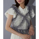 MAISON BREEZE reveur / Tulle frill bustier チュールビスチェ フリル ビスチェ シアートップス ティアード レイヤード...