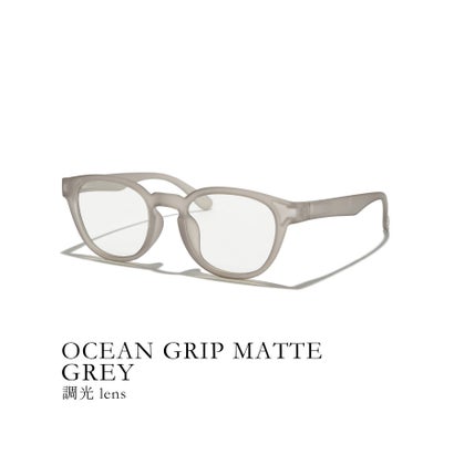 ジュガードフォーティーン jugaad14 【Jugaad14 / ジュガードフォーティーン】OCEAN GRIP MATTE 日本製 鯖江メイド UVカット ブサングラス 偏光調光 レンズ (グレー系その他5)