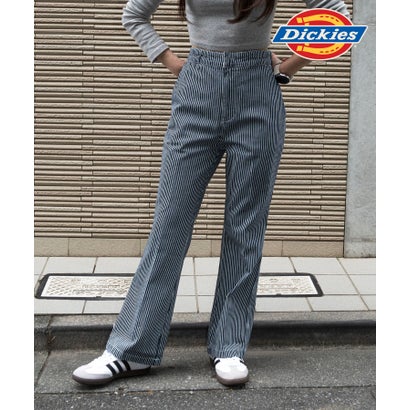 ディッキーズ Dickies フレアシルエットですっきり見え◎【Dickies / ディッキーズ】センタープレス フレアパンツ ワークパンツ ベルボトム バックゴム 3187ー6401 (マルチ)