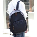 レガート ラルゴ Legato Largo PC・A4書類も収納可◎ 通勤 通学にも使える! 綺麗目 リュック バッグ デイパック リュックサック 無地 (ネイ...