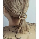 ゴールディ GOLDY 【GOLDY】バンス ヘアクリップ ヘアアクセサリー きれいめ シンプル シルバー ゴールド / 6211102 (ゴールド)