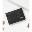 カルバン クライン Calvin Klein CARD CASE ワンポイント レザー カードケース 父の日 ギフト プレゼント 贈り物 名刺入れ (ブラック2...