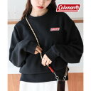 コールマン Coleman SETUP7別注商品◎あの有名なキャンプブランド より メンズ・ウィメンズ着用可◎ ワンポイント ロゴ クルーネック スウェット (...