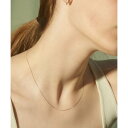 ルボンボン les bon bon 【les bon bon / ルボンボン】sophie necklace white gold / ソフィア ネックレス ホワイトゴールド 10金 (シルバー)(4)