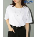ギルダン GILDAN 4.5oz トップス Tシャツ 半袖 コットン100% 無地 クルーネック ユニセックス 五分袖 カットソー GL63000 (ホワイト...