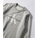 カルバン クライン Calvin Klein 【Calvin Klein / カルバンクライン】トップス トレーナー スウェット ロゴ 長袖 クルーネック ミデ...