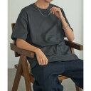 メゾンクラブ MAISON CLUB Premium Cotton Over Size Tee オーバーサイズTee プレミアムコットン100% Tシャツ 半袖...