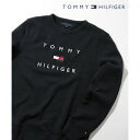 トミー ヒルフィガー TOMMY HILFIGER 【TOMMY HILFIGER / トミーヒルフィガー】スウェット トレーナー 長袖 カットソー ロゴ クル...