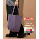 ユナイテッドアスレ United Athle 【UNITED ATHLE/ ユナイテッド アスレ】ヘビー コットン キャンバス トートバッグ M 1460 (パープル)