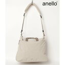 アネロ anello 【anello / アネロ】GIB4397 極厚パッドかばん 2WAYトートバッグ (グレイッシュベージュ)(4)