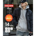 ユナイテッドアスレ United Athle 【UNITED ATHLE】10.0オンス T/C スウェット フルジップ パーカー ジップアップ 長袖 無地 裏起毛 5620 (ヘザーグレー)