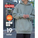 ユナイテッドアスレ United Athle 10oz T/C スウェット プルオーバー パーカー 裏起毛 長袖 推し活 フーディー 無地 男女兼用 5618 ...