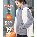 ユナイテッドアスレ United Athle 10oz T/C スウェット プルオーバー パーカー 裏起毛 長袖 推し活 フーディー 無地 男女兼用 5618 ...