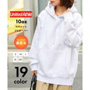 ユナイテッドアスレ United Athle 10oz T/C スウェット プルオーバー パーカー 裏起毛 長袖 推し活 フーディー 無地 男女兼用 5618 ...