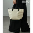 フレドリックパッカーズ FREDRIK PACKERS EC限定 FAM TOTE ECO LEATHER WIDE トートバッグ ショルダーバッグ エコレザー (アイボリー)