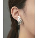 イリスフォーセブン IRIS47 feather earring BO84 イヤリング ゴールド シルバー (シルバー)