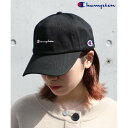 チャンピオン Champion ツイル キャップ 帽子 ロゴ ユニセックス シンプル 181ー019A (ブラック)