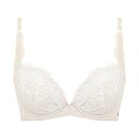 アモスタイル バイ トリンプ AMOSTYLE BY Triumph チャーミングラマースリムラインブラジャー チュール ヴェール 1406ー2 バニラ(E~G) (バニラ)