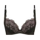 アモスタイル バイ トリンプ AMOSTYLE BY Triumph チャーミングラマースリムラインブラジャー チュール ヴェール 1406ー2 ブラック(E~G) (ブラック)